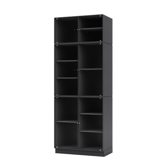 RIPPLE IV Vitrine Cabinet with Plinth