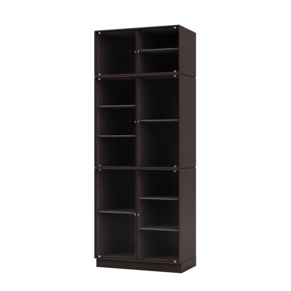 RIPPLE IV Vitrine Cabinet with Plinth