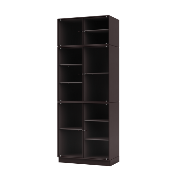 RIPPLE IV Vitrine Cabinet with Plinth