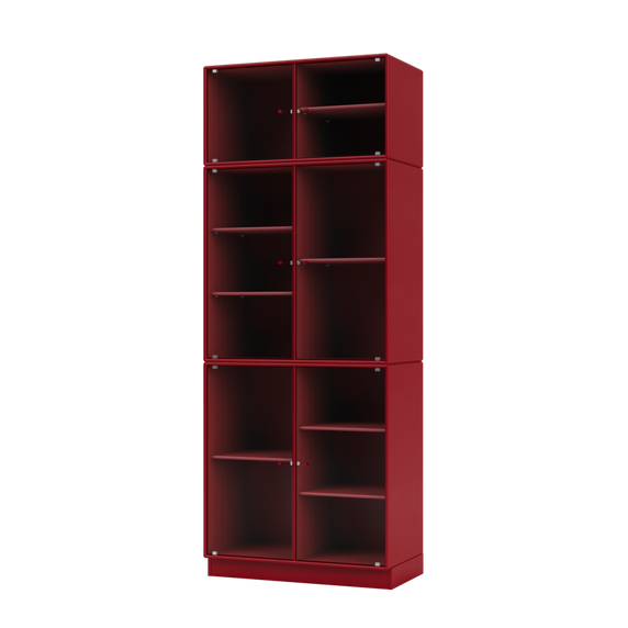 RIPPLE IV Vitrine Cabinet with Plinth