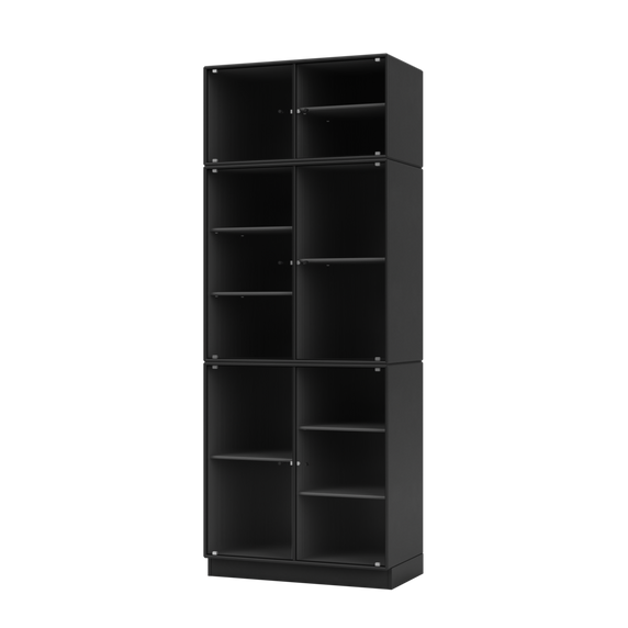 RIPPLE IV Vitrine Cabinet with Plinth