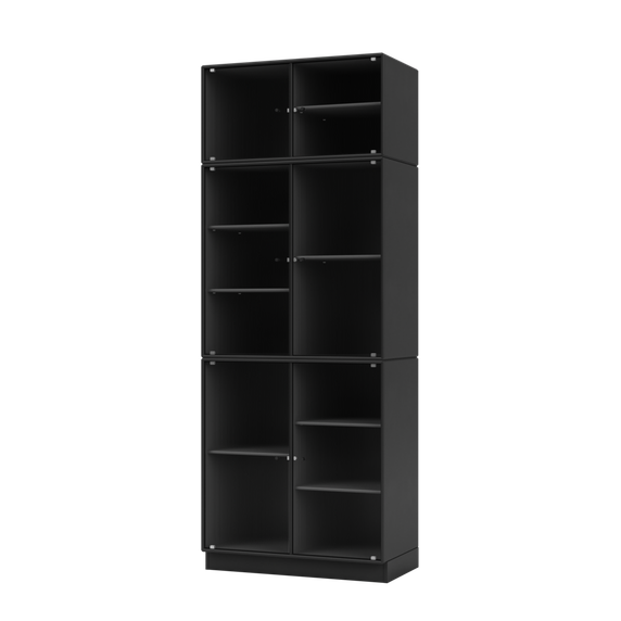 RIPPLE IV Vitrine Cabinet with Plinth