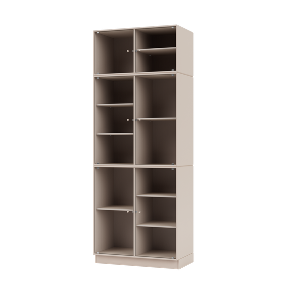 RIPPLE IV Vitrine Cabinet with Plinth