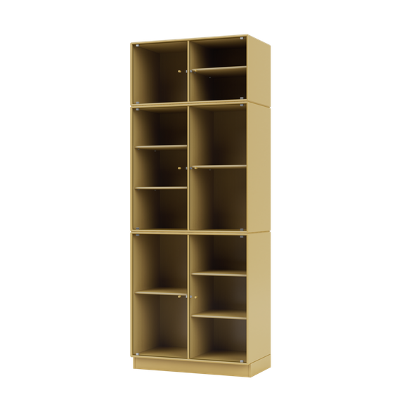 RIPPLE IV Vitrine Cabinet with Plinth