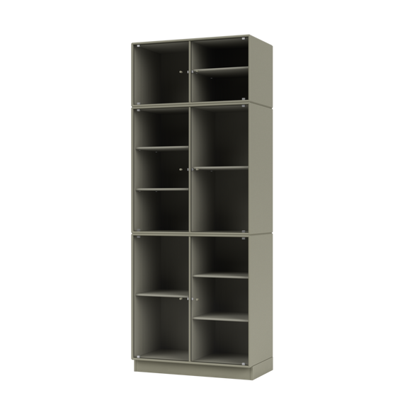 RIPPLE IV Vitrine Cabinet with Plinth