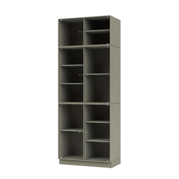 RIPPLE IV Vitrine Cabinet with Plinth