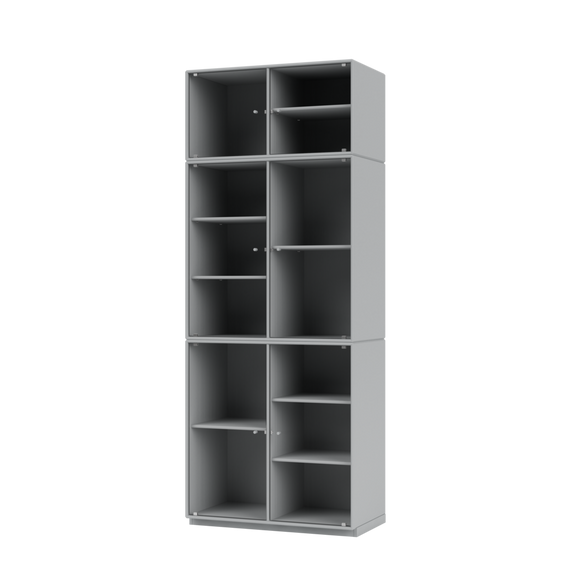 RIPPLE IV Vitrine Cabinet with Plinth