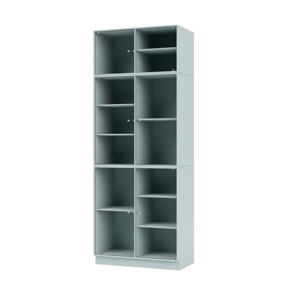 RIPPLE IV Vitrine Cabinet with Plinth