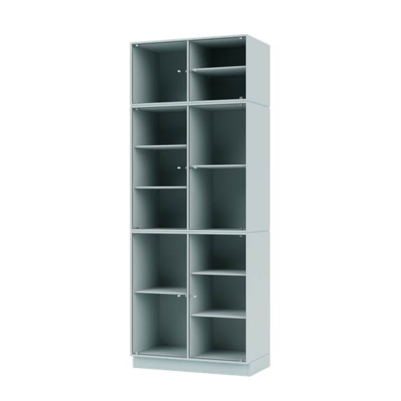 RIPPLE IV Vitrine Cabinet with Plinth