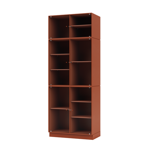 RIPPLE IV Vitrine Cabinet with Plinth