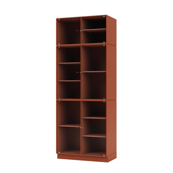 RIPPLE IV Vitrine Cabinet with Plinth