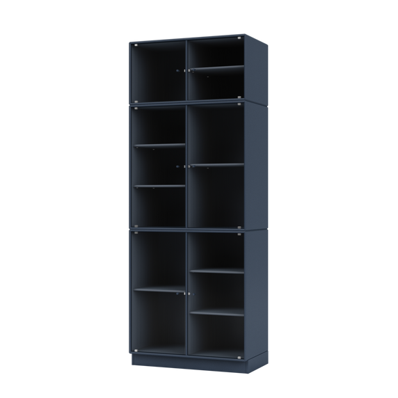 RIPPLE IV Vitrine Cabinet with Plinth