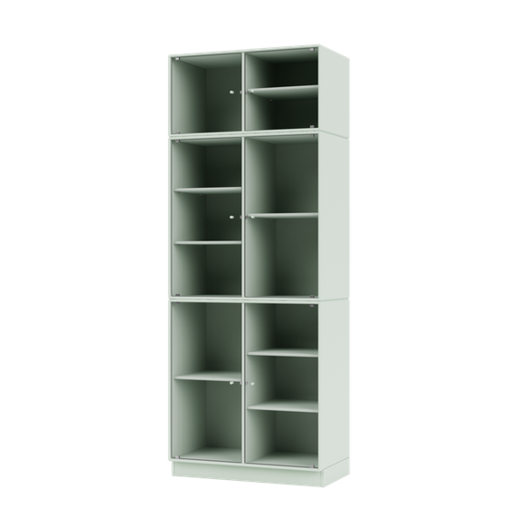 RIPPLE IV Vitrine Cabinet with Plinth