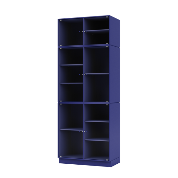 RIPPLE IV Vitrine Cabinet with Plinth