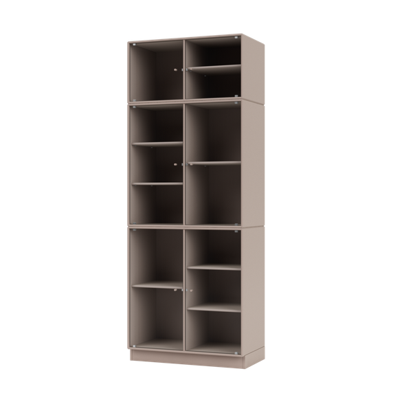 RIPPLE IV Vitrine Cabinet with Plinth