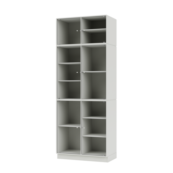 RIPPLE IV Vitrine Cabinet with Plinth