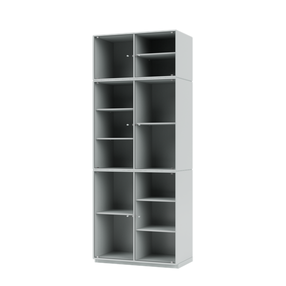 RIPPLE IV Vitrine Cabinet with Plinth