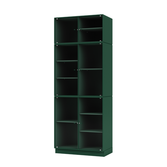 RIPPLE IV Vitrine Cabinet with Plinth
