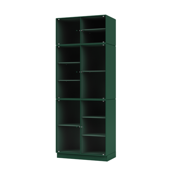 RIPPLE IV Vitrine Cabinet with Plinth