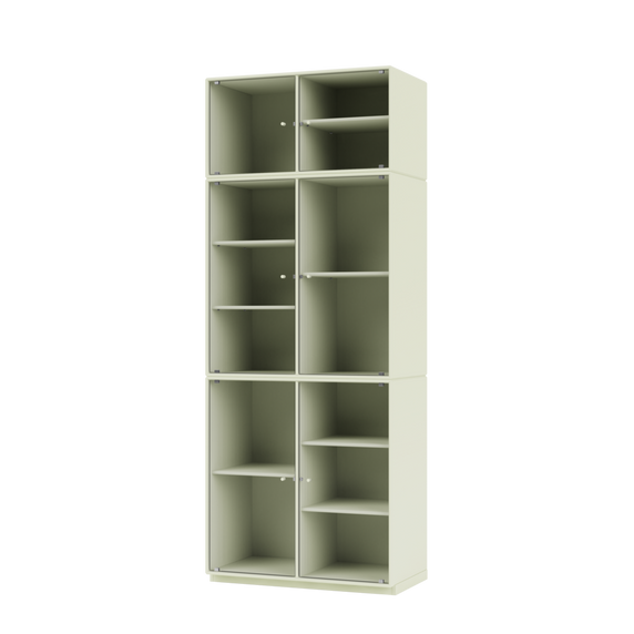 RIPPLE IV Vitrine Cabinet with Plinth