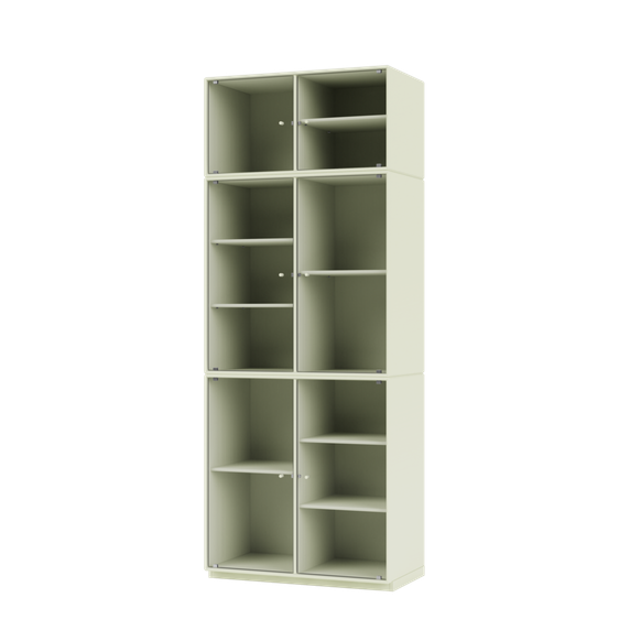 RIPPLE IV Vitrine Cabinet with Plinth
