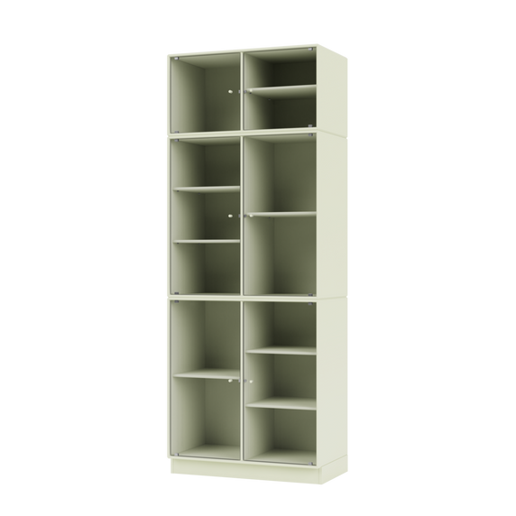 RIPPLE IV Vitrine Cabinet with Plinth