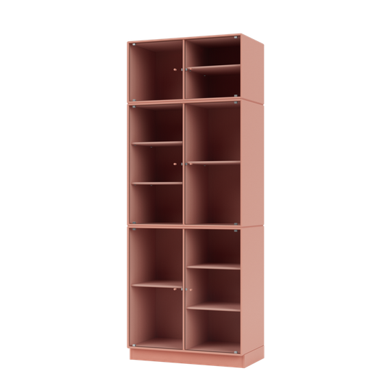 RIPPLE IV Vitrine Cabinet with Plinth