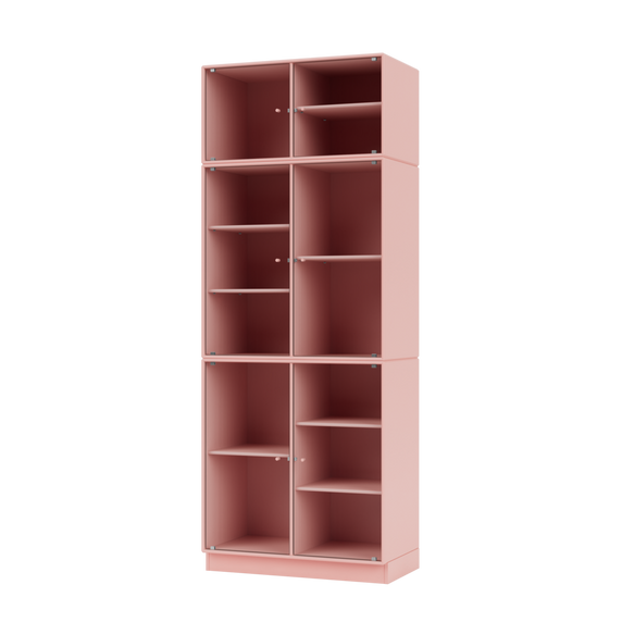 RIPPLE IV Vitrine Cabinet with Plinth