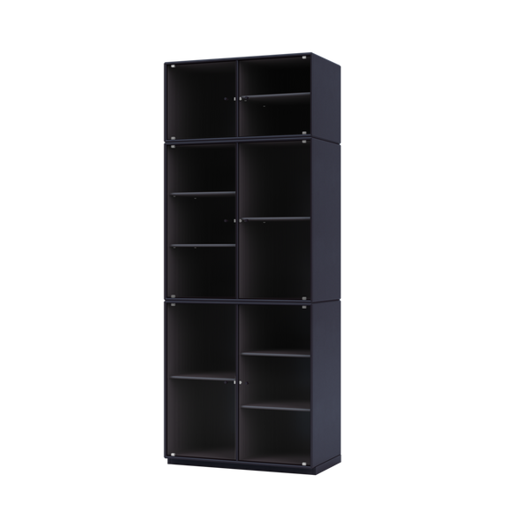 RIPPLE IV Vitrine Cabinet with Plinth