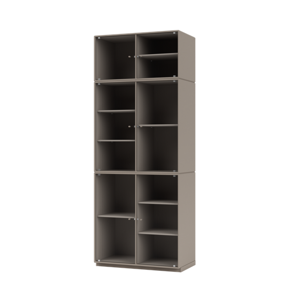 RIPPLE IV Vitrine Cabinet with Plinth