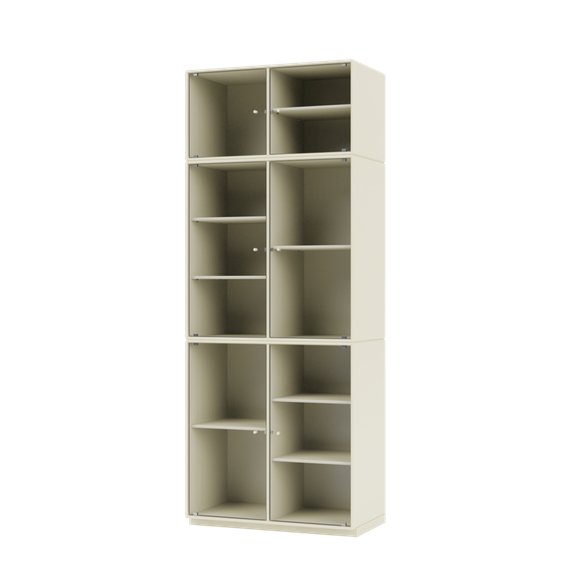 RIPPLE IV Vitrine Cabinet with Plinth