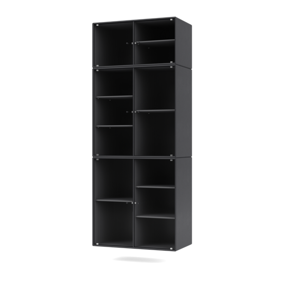 RIPPLE IV Vitrine Cabinet with Suspension Rail