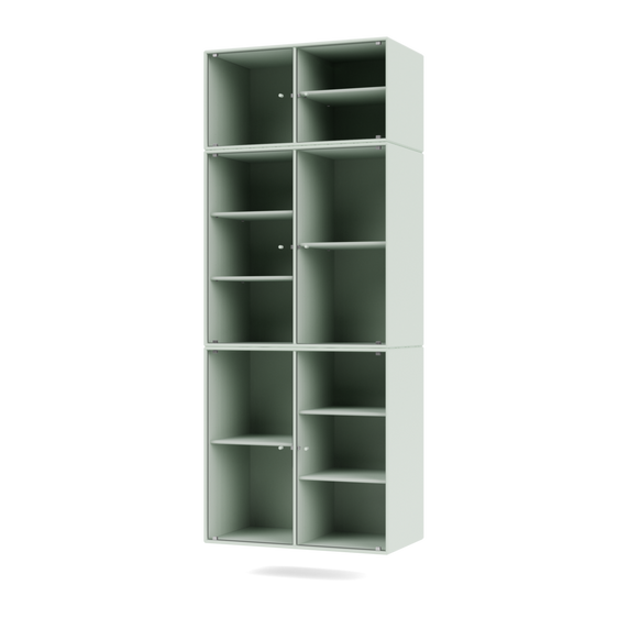 RIPPLE IV Vitrine Cabinet with Suspension Rail