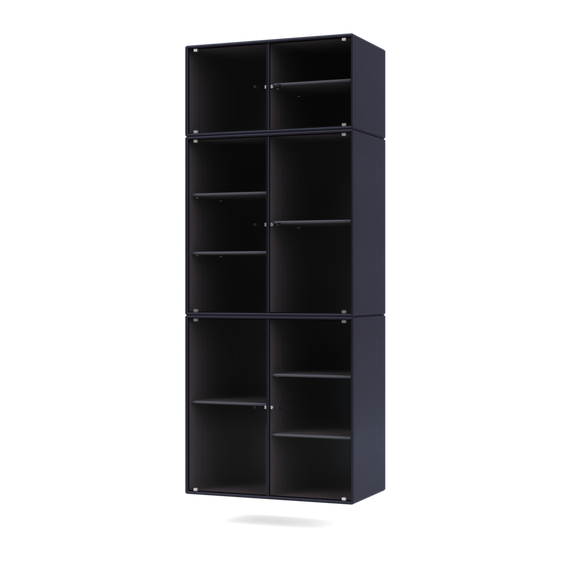 RIPPLE IV Vitrine Cabinet with Suspension Rail