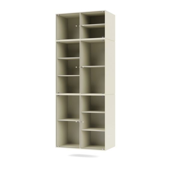 RIPPLE IV Vitrine Cabinet with Suspension Rail