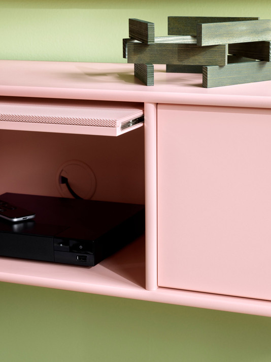 OCTAVE V TV Bench with Suspension Rail