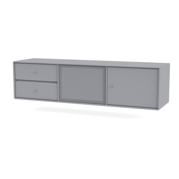 OCTAVE VI TV Bench with Suspension Rail