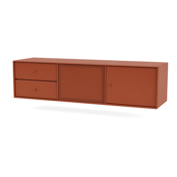 OCTAVE VI TV Bench with Suspension Rail