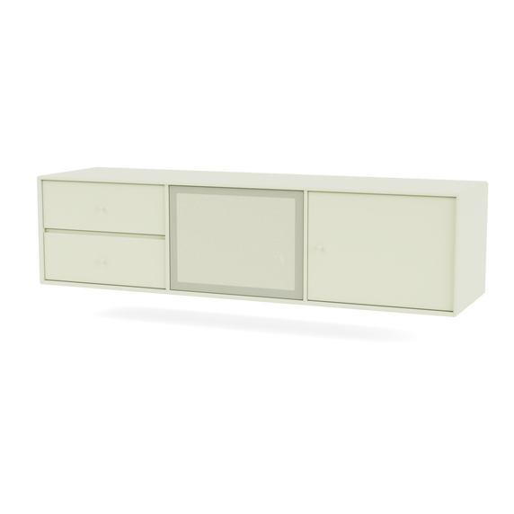 OCTAVE VI TV Bench with Suspension Rail