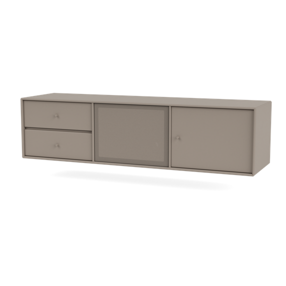 OCTAVE VI TV Bench with Suspension Rail
