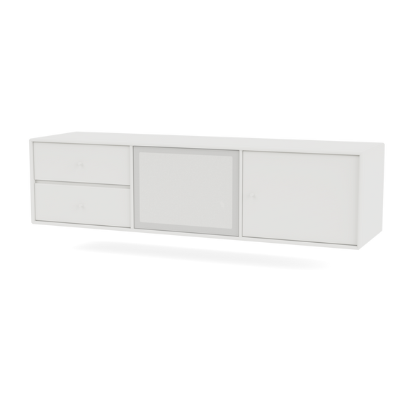 OCTAVE VI TV Bench with Suspension Rail