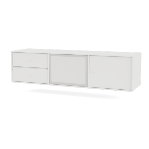 OCTAVE VI TV Bench with Suspension Rail