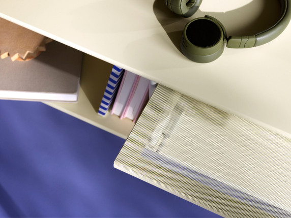 OCTAVE VI TV Bench with Suspension Rail