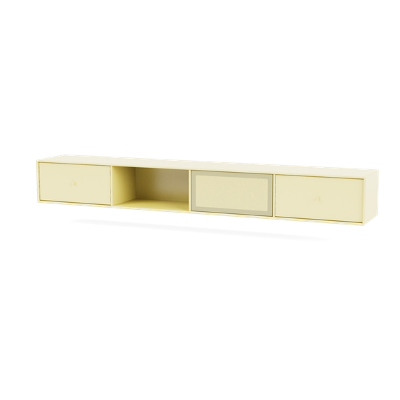 OCTAVE VII TV Bench with Suspension Rail
