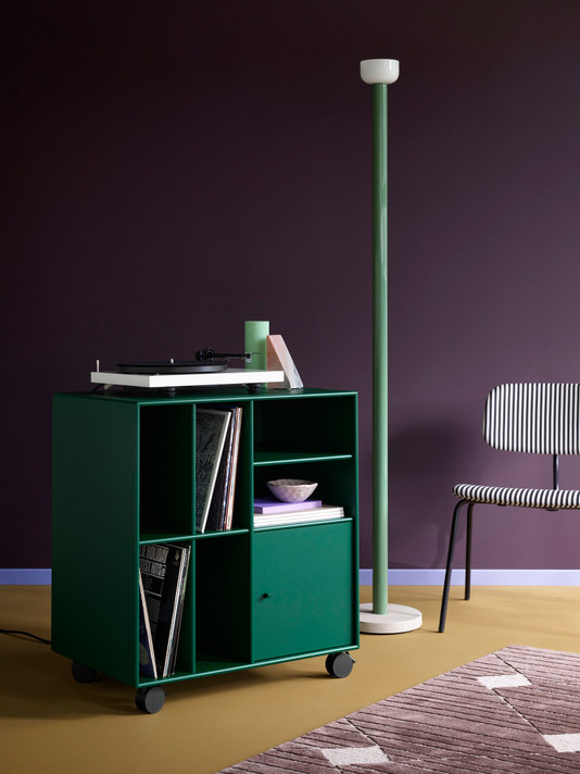 SPIN II Vinyl Storage with Suspension Rail