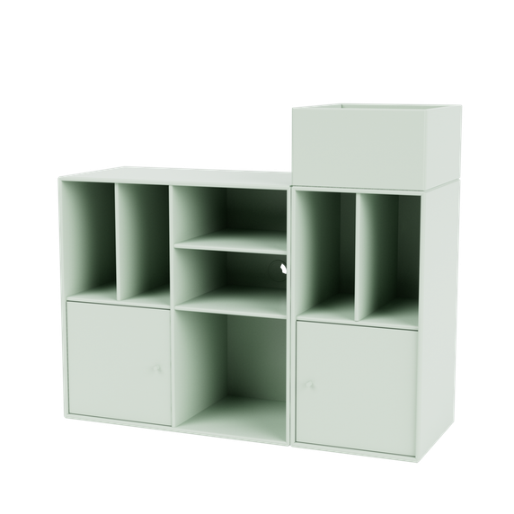 SPIN III Vinyl Storage with Suspension Rail