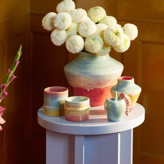 Poppery Apple with Caterpillar