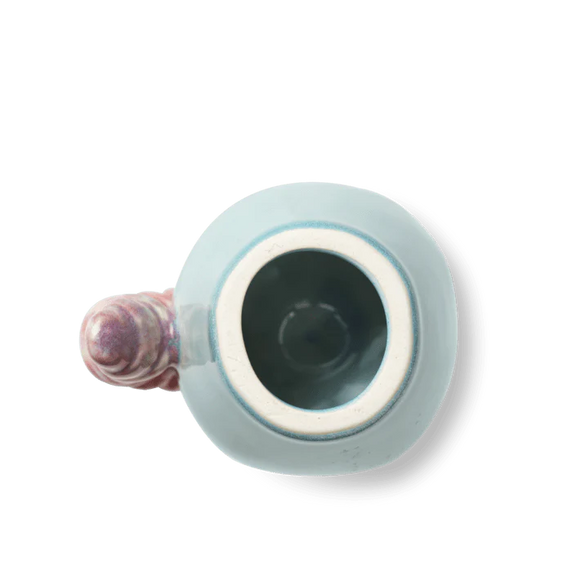 Poppery Apple with Caterpillar