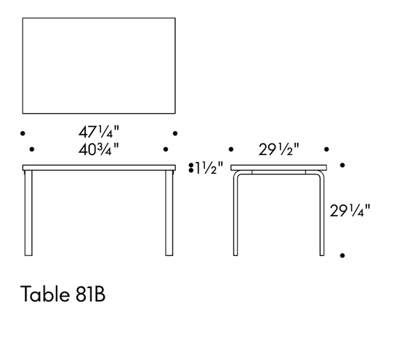 Aalto Rectangle Table