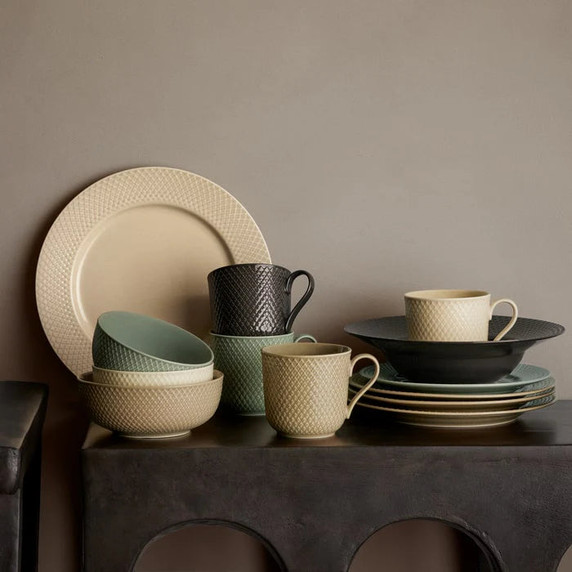 Rhombe Earth Mug with Handle